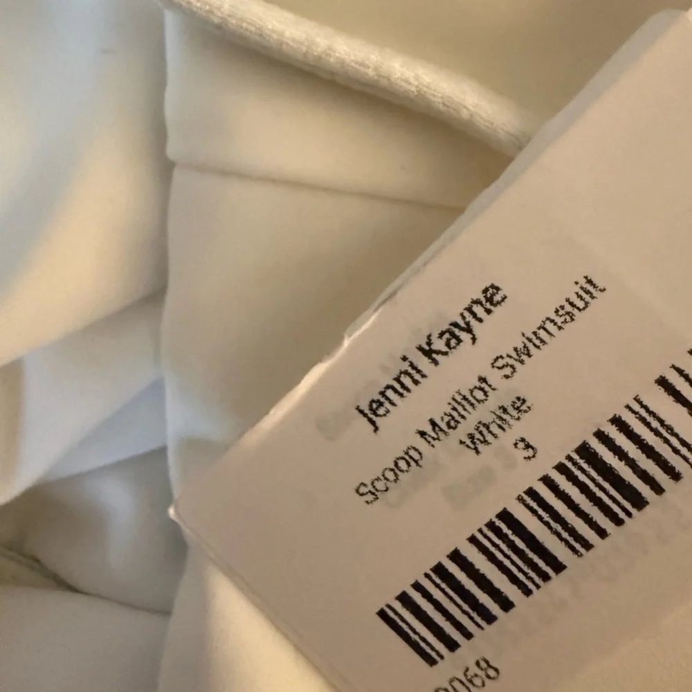 Jenni Kayne x Matteau Scoop Maillot One Piece Swimsuit White Size 3 / US 6